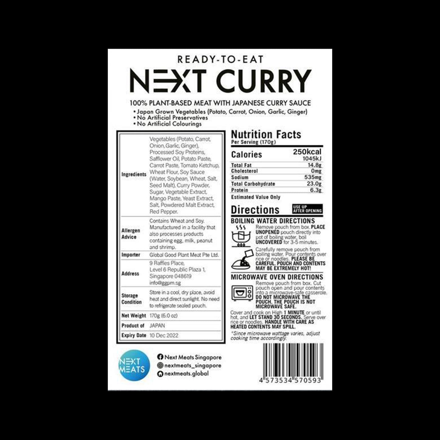 NEXT Curry  |  Plant Based Japanese Curry Sauce